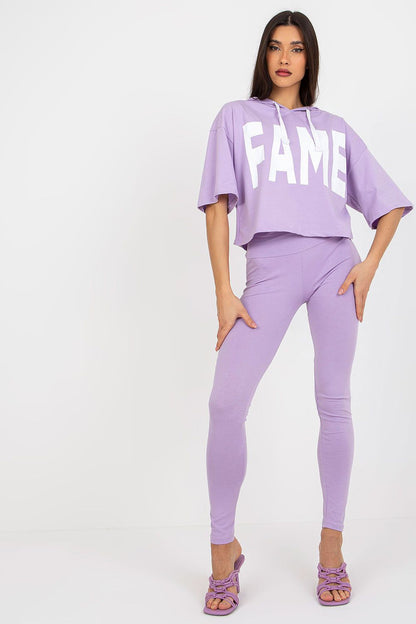 Ensemble Volyssa Stretch violet universelle | Zachoo