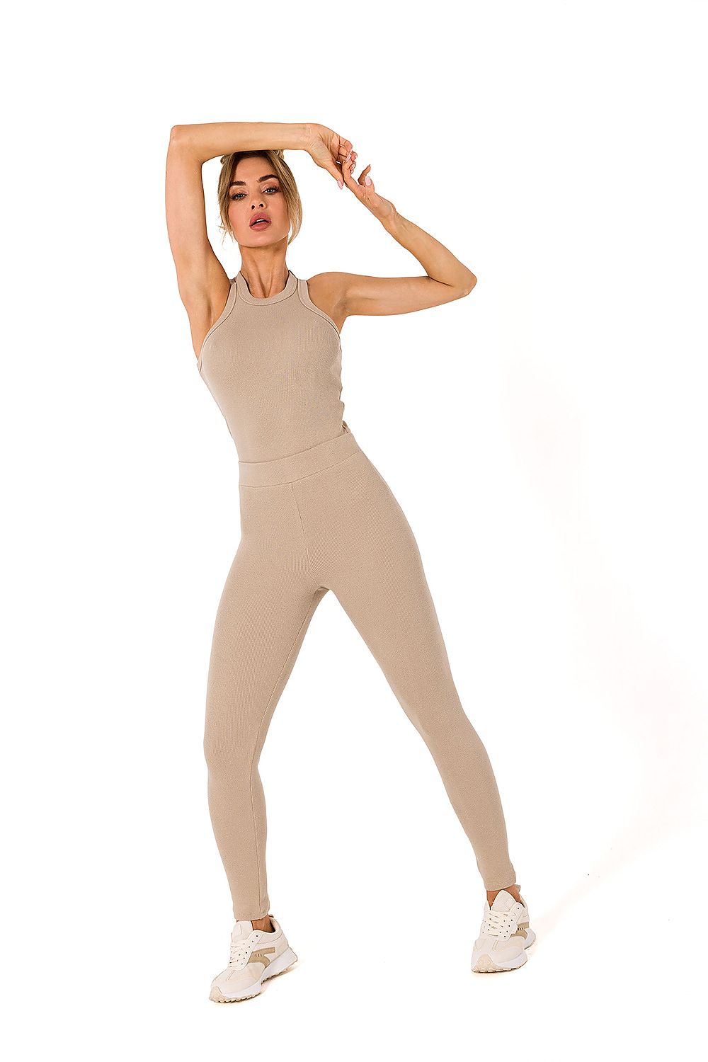 Legging MoeFlex taille haute avec coutures élégantes, parfait pour tous les usages.
