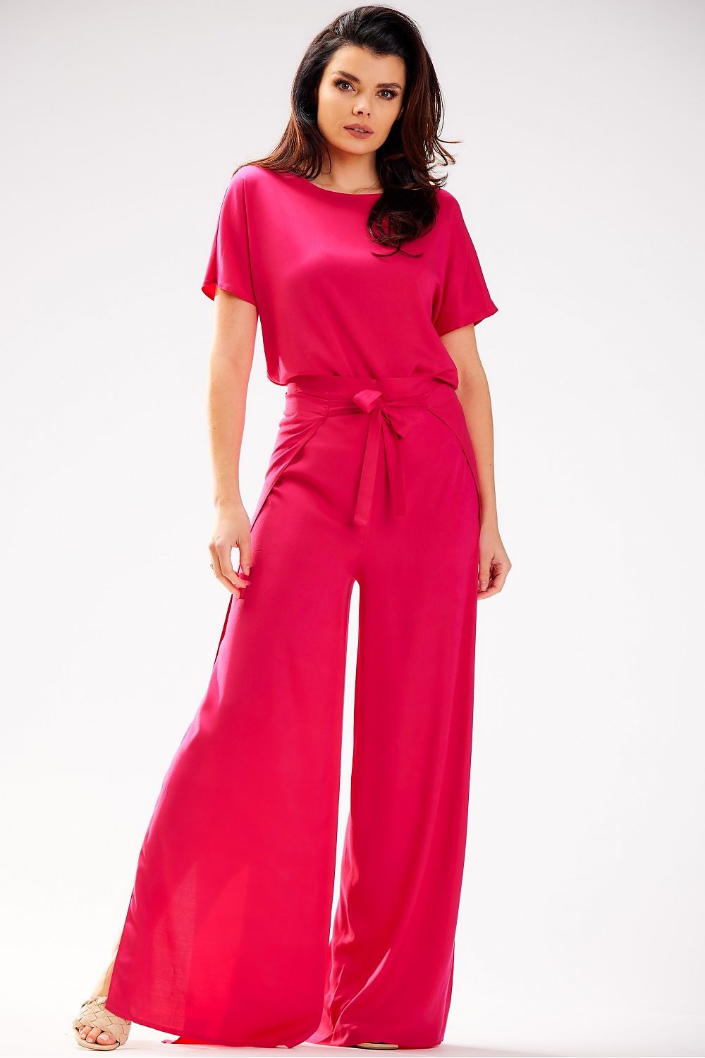 Pantalon grec femme en viscose – Grecelya rosé | Zachoo