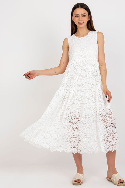 Robe de jour Brise de Trame blanc | Zachoo