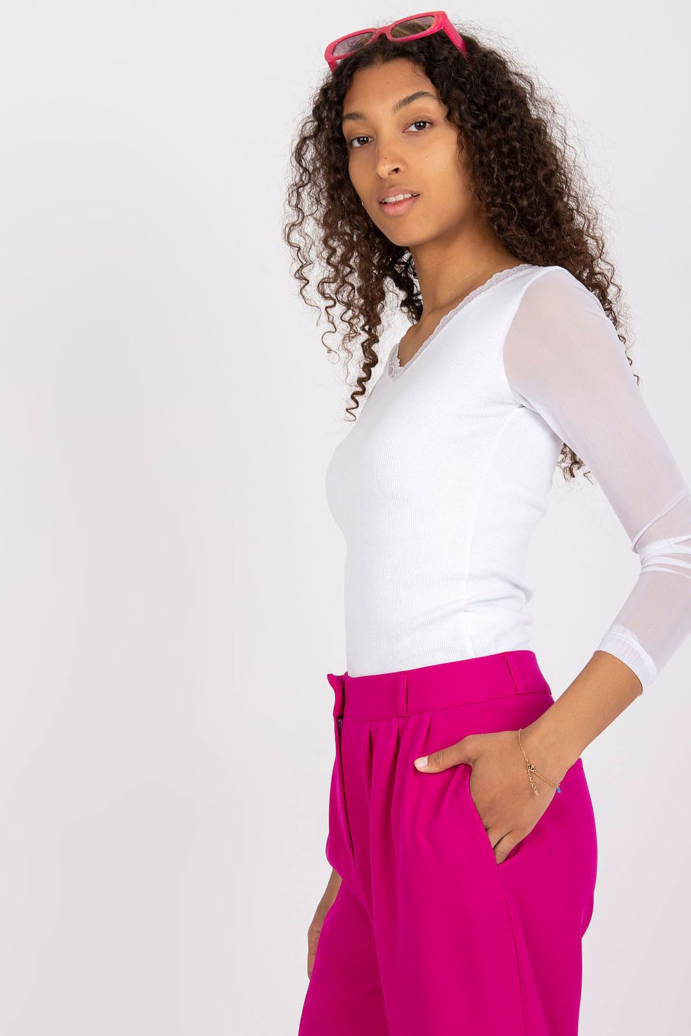 Chemisier femme en coton côtelé – Nevalune | Zachoo