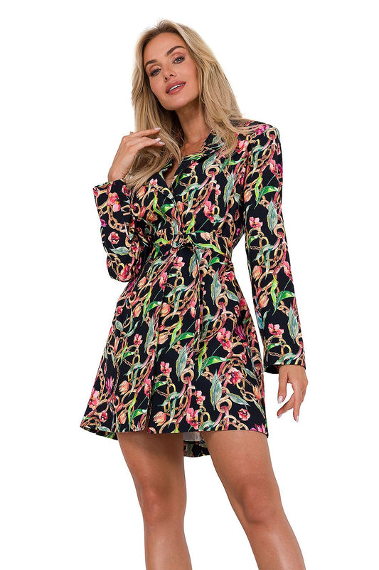 Robe de jour Contour Bohème multicouleur | Zachoo