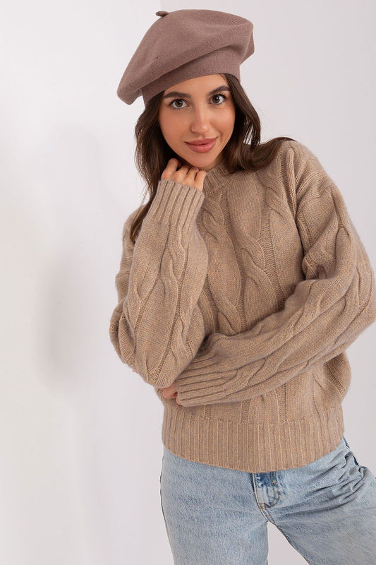 Béret Montera Cachemire beige universelle | Zachoo
