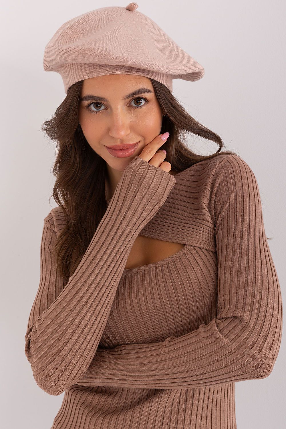 Béret Montera Cachemire beige 2 universelle | Zachoo