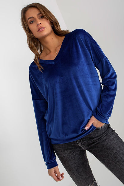 Sweatshirt femme velours - Solena | Zachoo