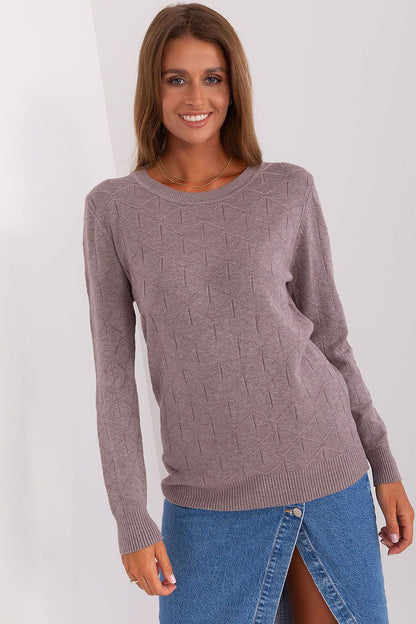Pull femme en coton – Calyra violet universelle | Zachoo