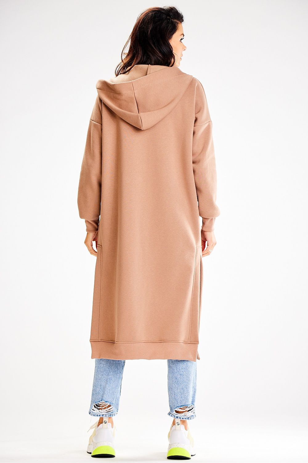 Sweat femme en coton élasthanne avec capuche – Selora | Zachoo