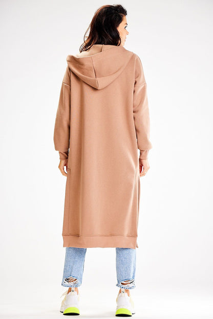 Sweat femme en coton élasthanne avec capuche – Selora | Zachoo