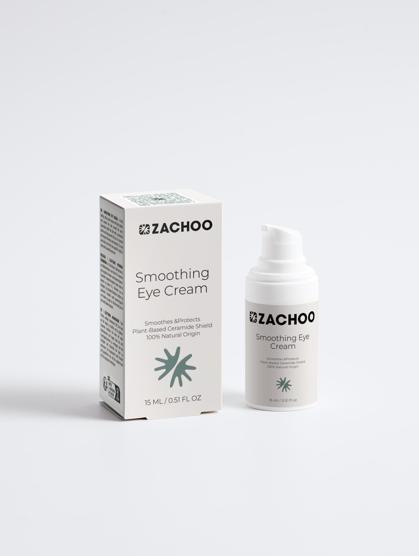 Crème Contour des Yeux Lissante – Céramides & Acide Hyaluronique – 100 % Naturel - 15 ml | Zachoo