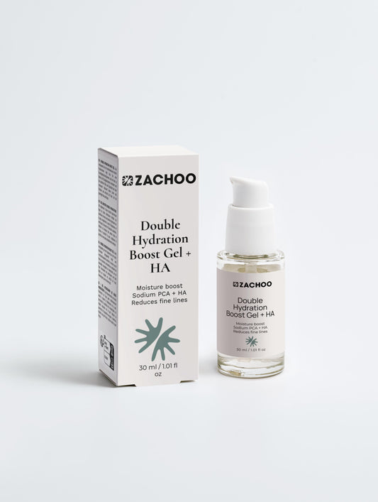 Gel Hydratant HA+ Acide Hyaluronique – Texture Légère & Repulpante - 30 ml | Zachoo