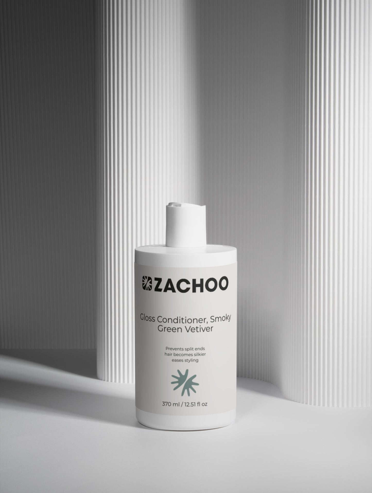 Après‑Shampooing Gloss – Douceur & Brillance – Smoky Green Vetiver – 370 ml | Zachoo