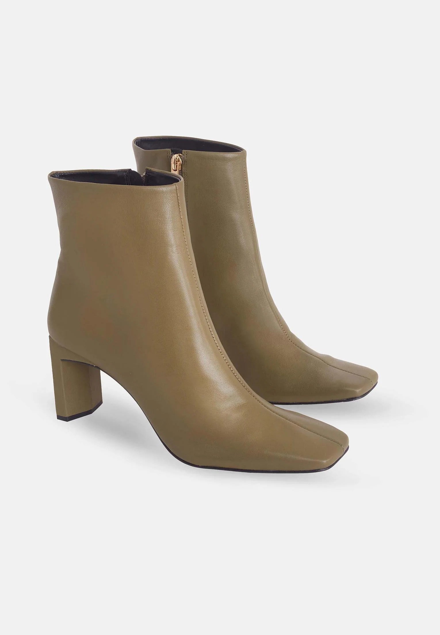 Bottes femme en cuir véritable – Solvea | Zachoo