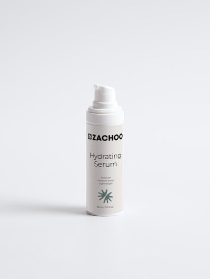Sérum Hydratant Éclat – Acide Hyaluronique & Pivoine – 99 % Naturel | Zachoo
