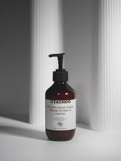 Crème Mains Hydratation Soie - Soin Réparateur - 99% Naturelle - Certifiée Ecocert - 270ml | Zachoo
