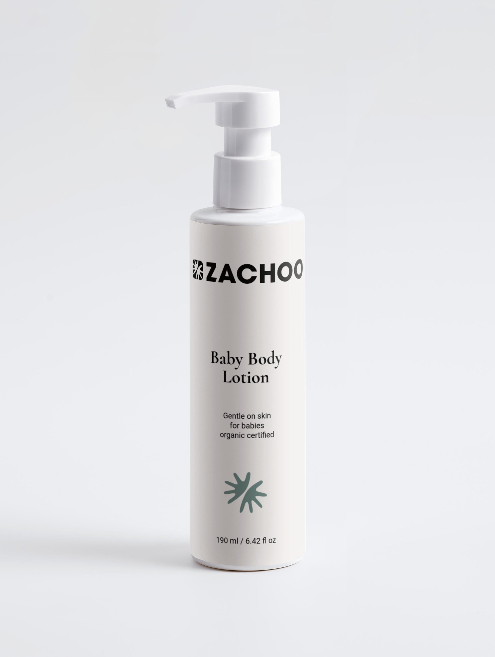 Lotion Corps Bébé Bio - Hydratante & Protectrice - 100% Naturelle - Certifiée Ecocert - Peaux Sensibles - 190ml | Zachoo