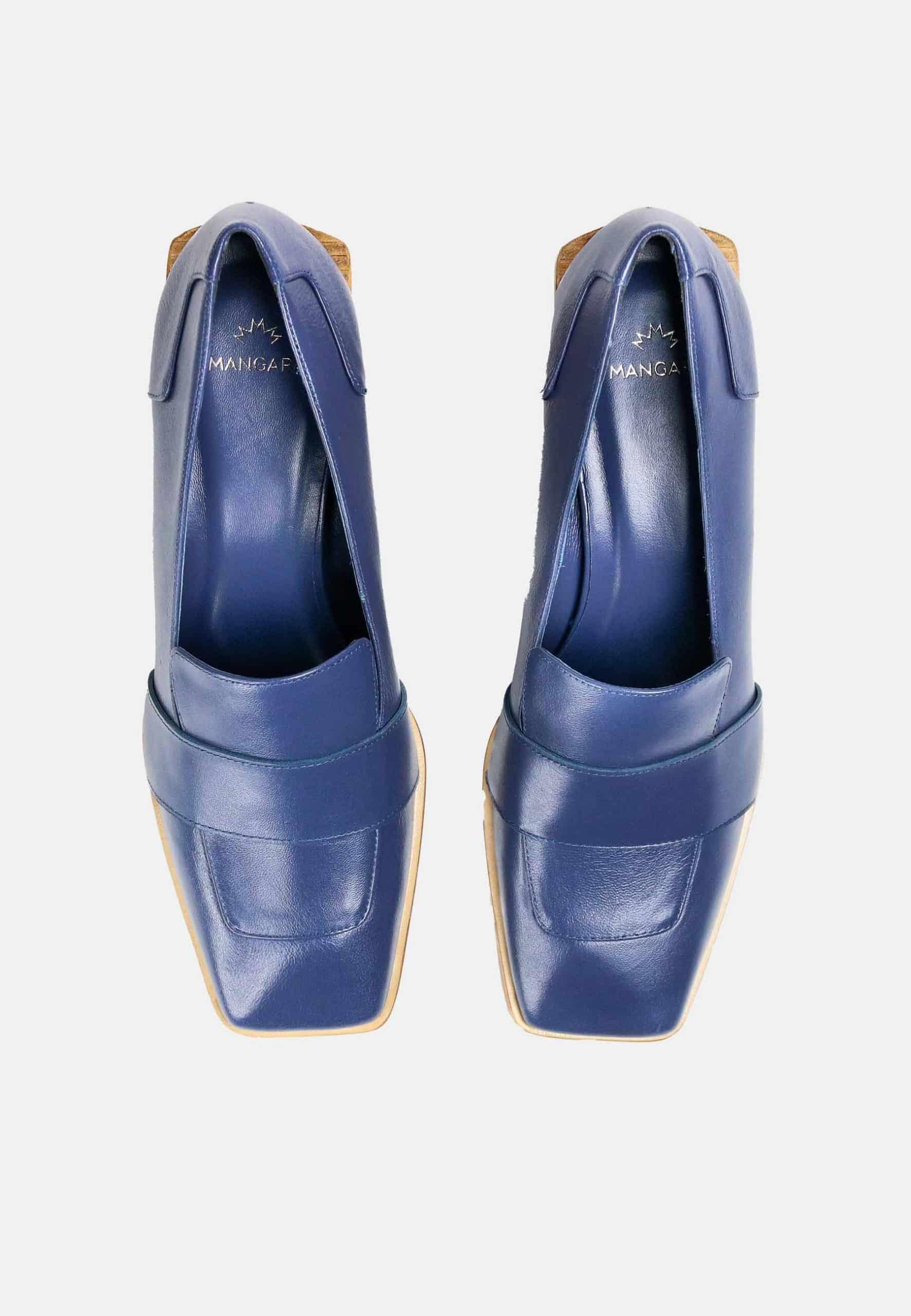 Mocassins femme en cuir premium avec talon 4 cm – Lourova | Zachoo