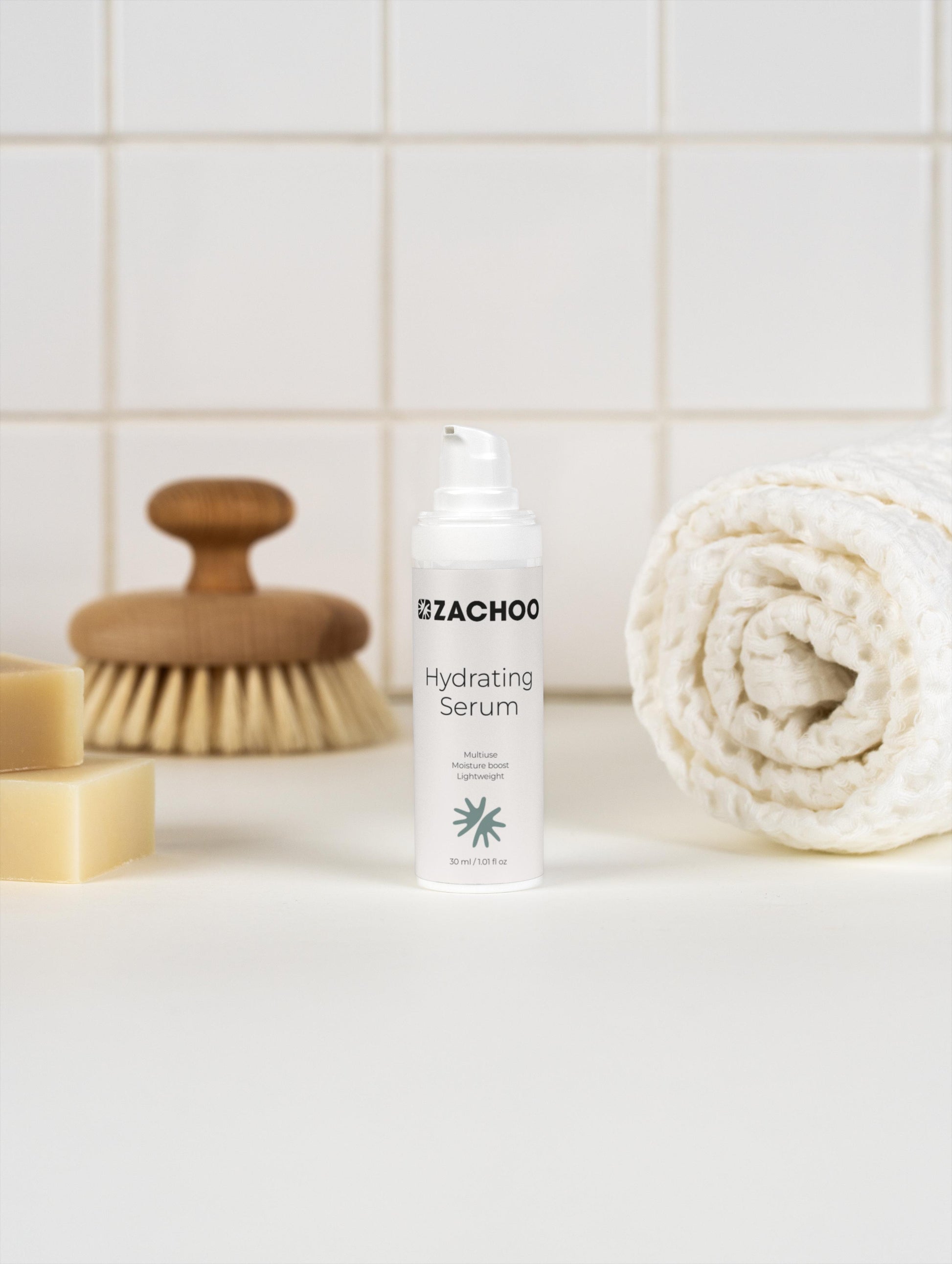 Sérum Hydratant Éclat – Acide Hyaluronique & Pivoine – 99 % Naturel | Zachoo