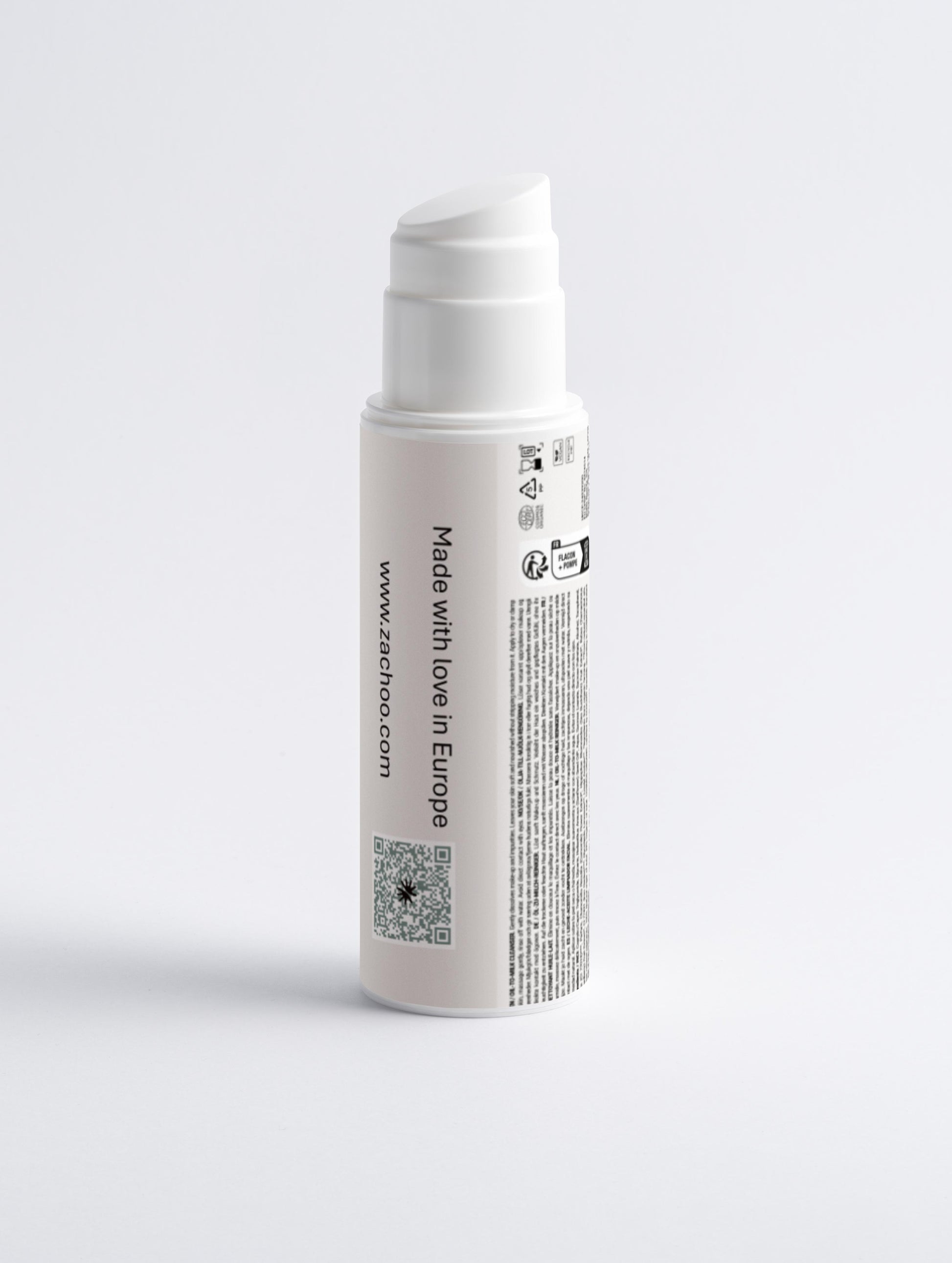 Nettoyant Huile-en-Lait Apaisant - Démaquillant & Double Nettoyage - Peaux Sensibles - 100% Naturel - 150ml | Zachoo