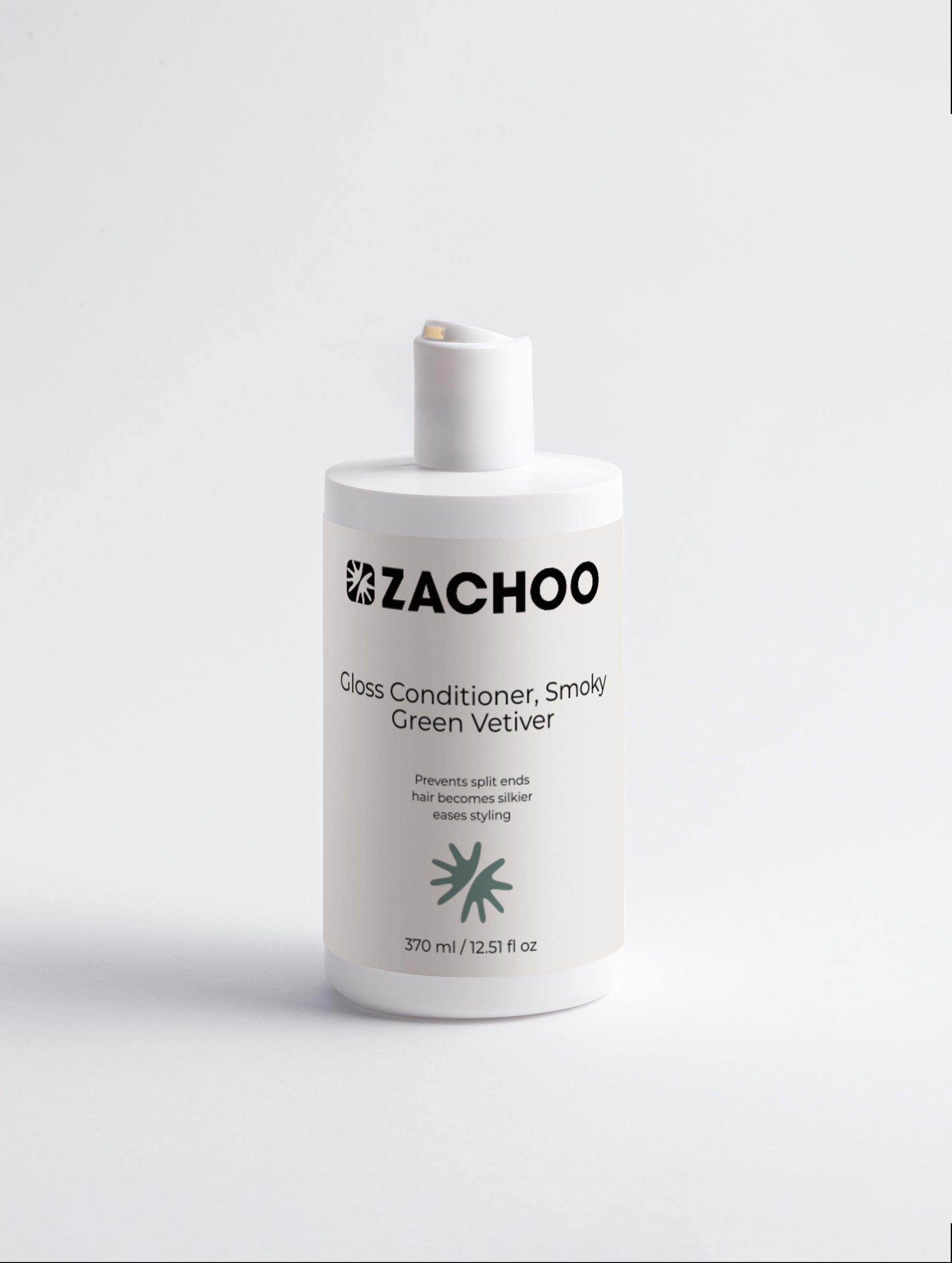 Après‑Shampooing Gloss – Douceur & Brillance – Smoky Green Vetiver – 370 ml | Zachoo