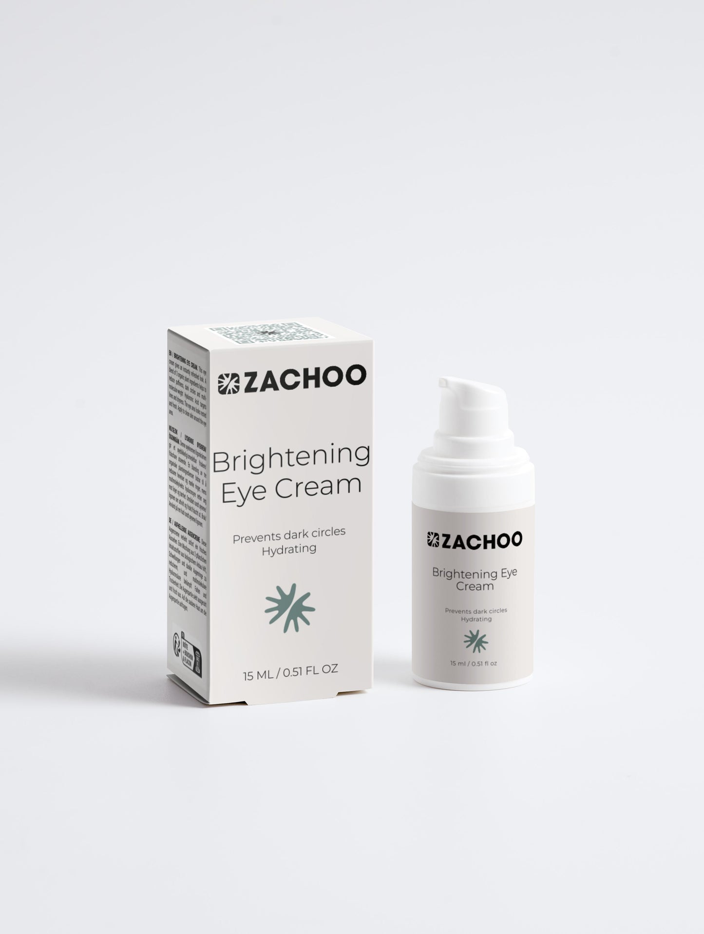 Contour des Yeux Éclat & Anti-Fatigue - Cernes & Poches - Acide Hyaluronique & Vigne Rouge - 100% Naturel - 15ml | Zachoo