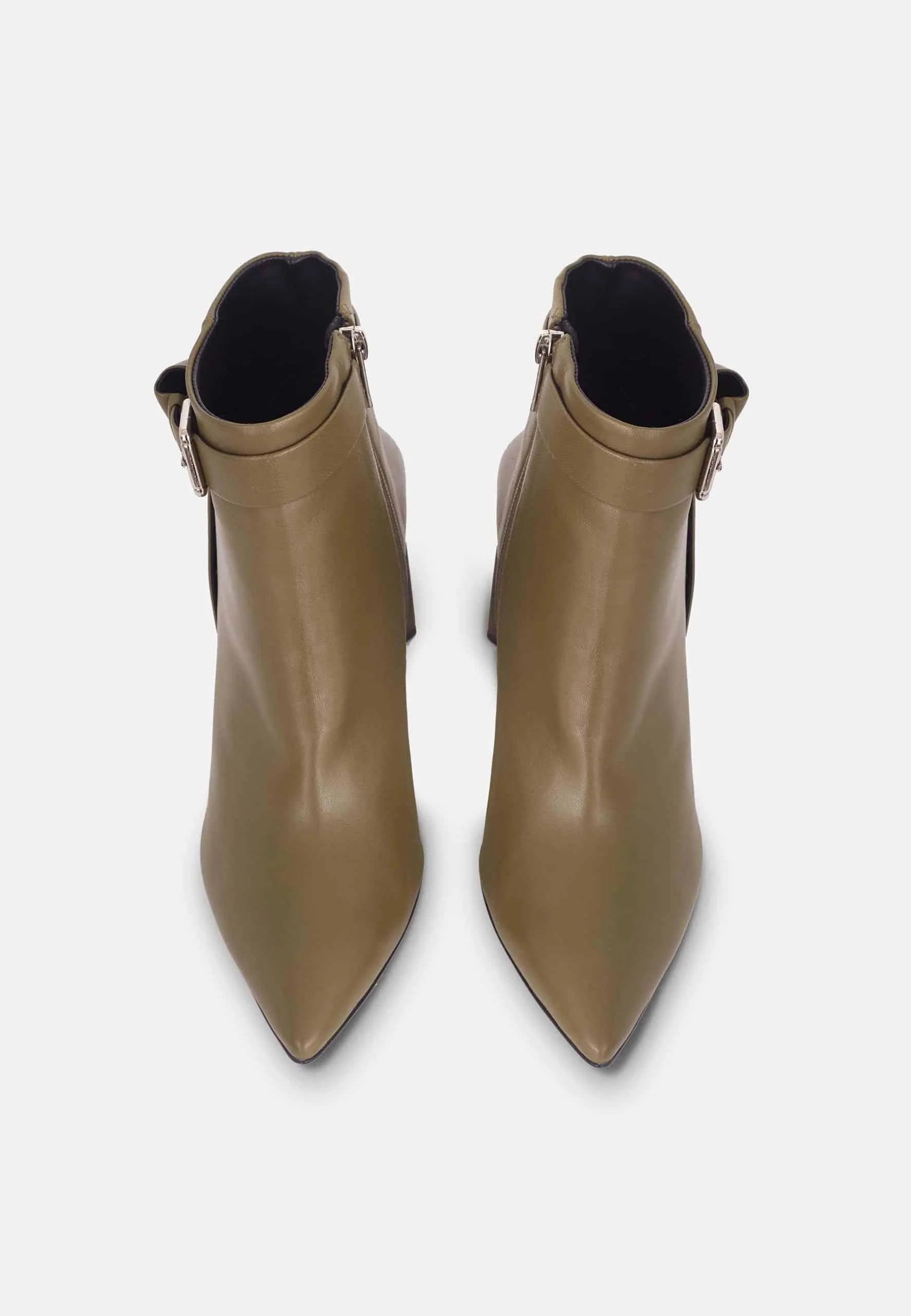 Bottine femme en cuir véritable – Calvea | Zachoo