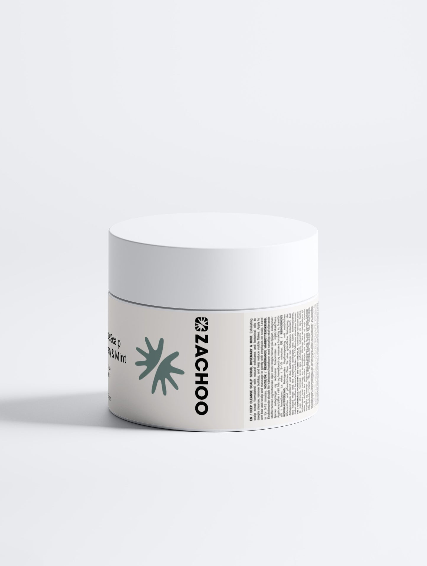 Gommage Cuir Chevelu Purifiant – Romarin & Menthe – 170 ml | Zachoo