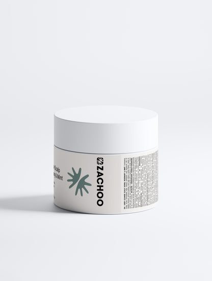 Gommage Cuir Chevelu Purifiant – Romarin & Menthe – 170 ml | Zachoo