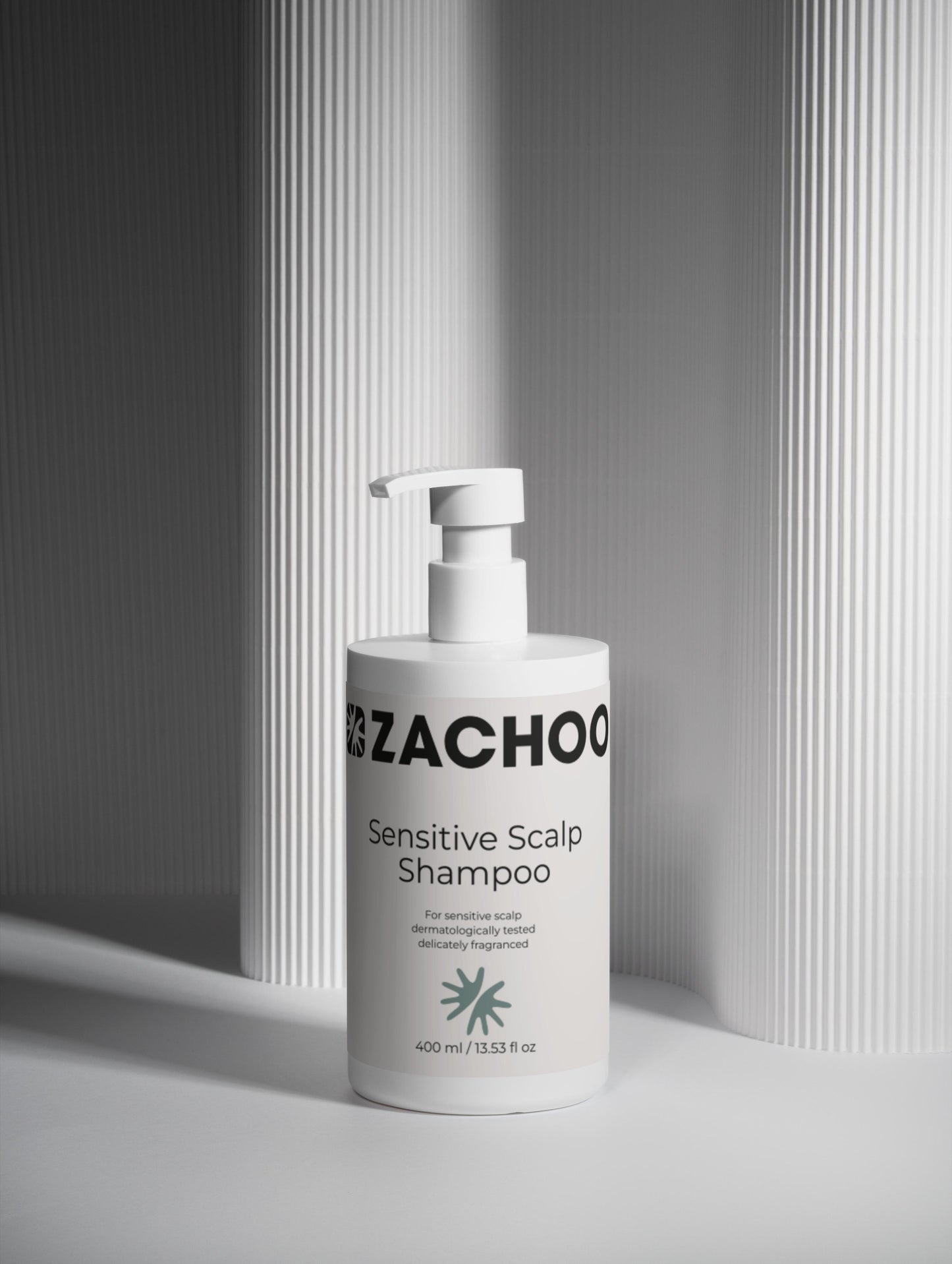 Shampooing Apaisant & Rééquilibrant – Cuir Chevelu Sensible – 98% Naturel – 400 ml | Zachoo