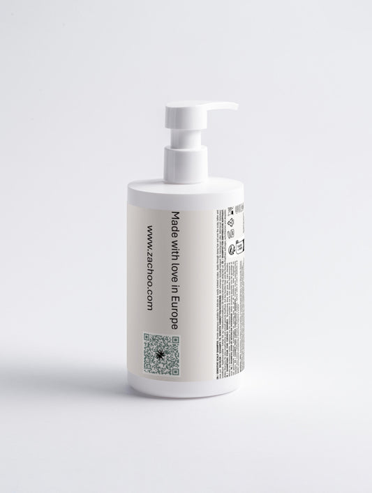Shampooing Apaisant & Rééquilibrant – Cuir Chevelu Sensible – 98% Naturel – 400 ml | Zachoo