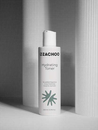 Lotion Tonique Hydratante (Toner) – Rose & Acide Hyaluronique – 99 % Naturel - 200 ml | Zachoo