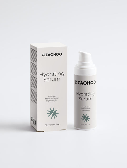 Sérum Hydratant Éclat – Acide Hyaluronique & Pivoine – 99 % Naturel | Zachoo