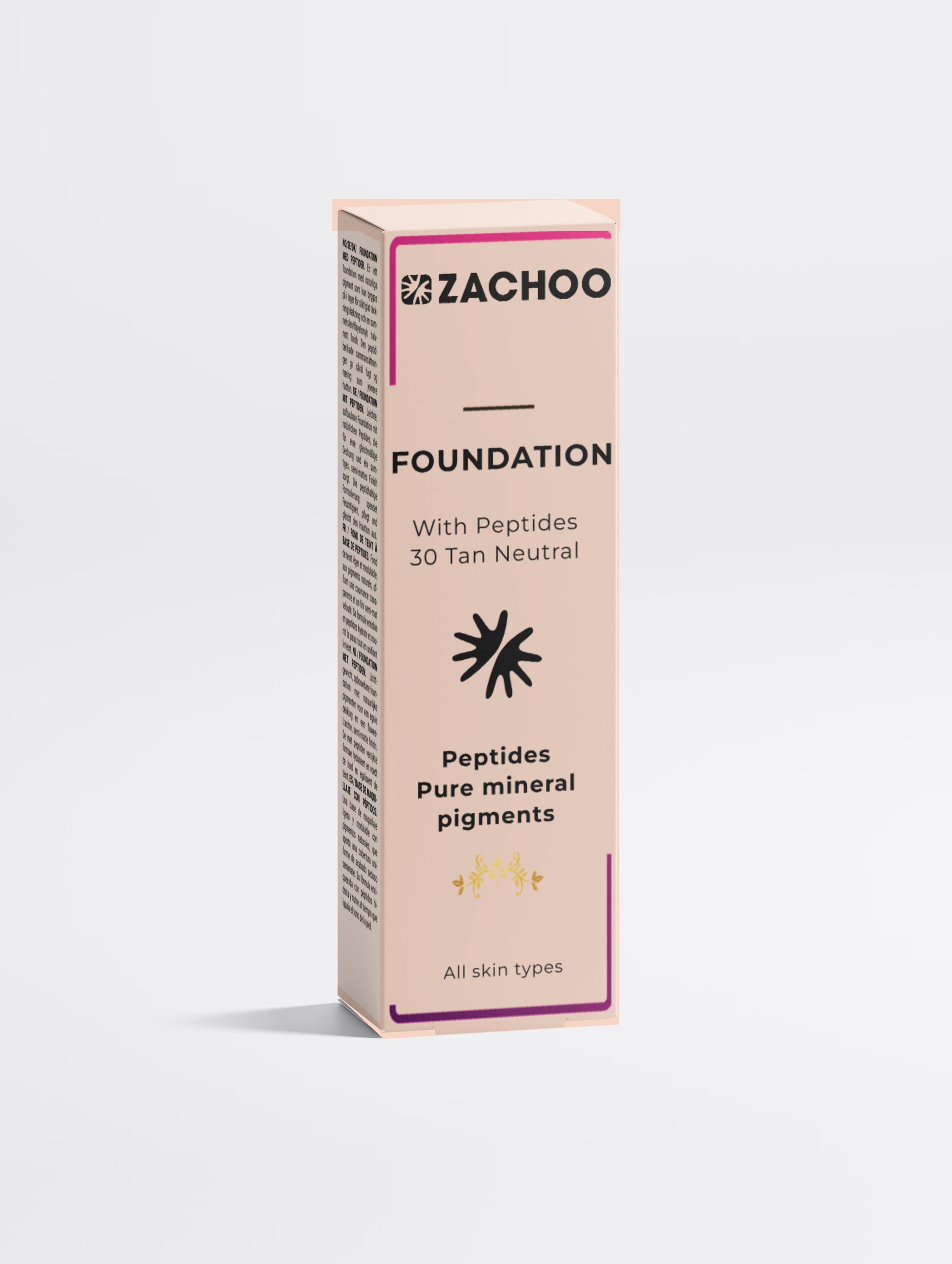 Foundation with Peptides, 30 Tan Neutral | Zachoo